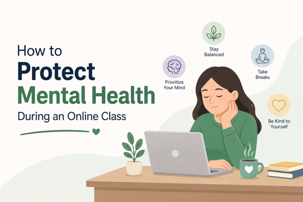 How to Protect Mental Health During an Online Class